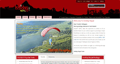 Desktop Screenshot of holidaynepal.com
